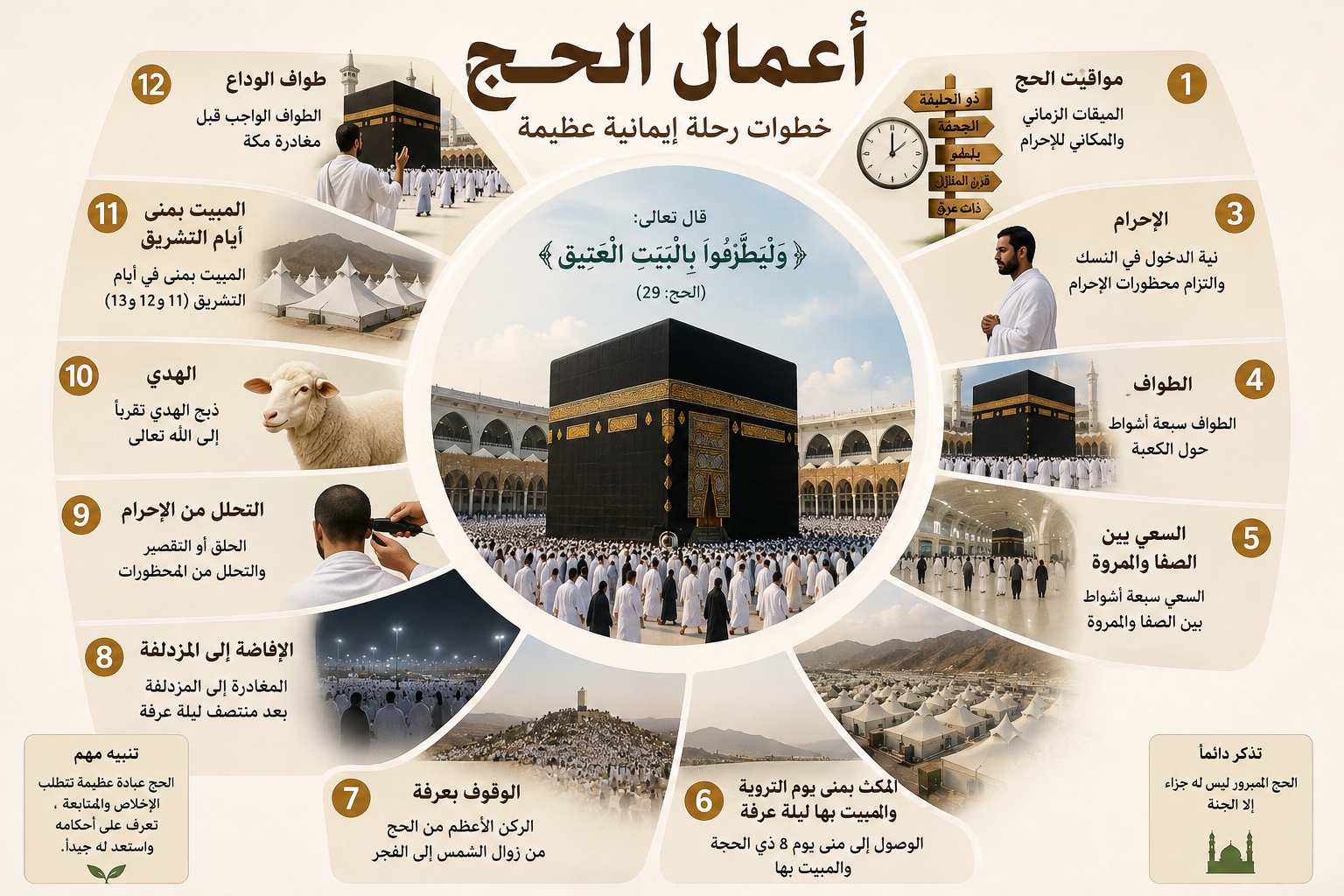 أعمال الحج