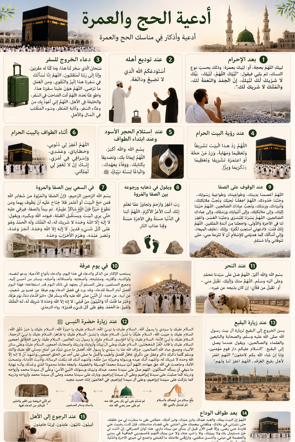 أدعية الحج والعمرة